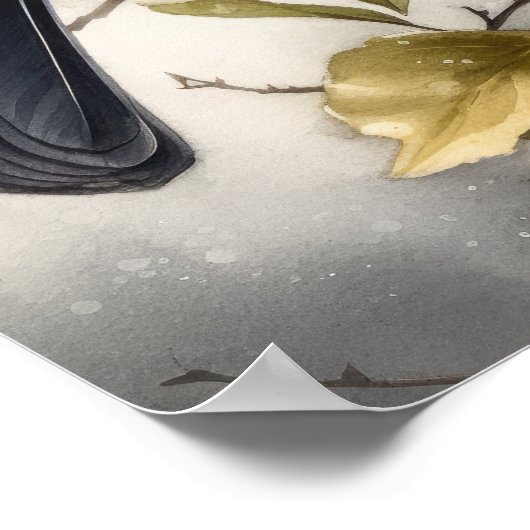 Oriole Bird Art Print Poster (Ecke)