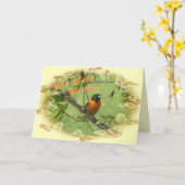 Oriole Get Well-Customizing Karte (Gelbe Blume)
