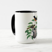 Oriole-Watercolor-Vögel Tasse (Vorderseite Links)