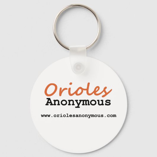 Orioles Anonymous - Site Logo Schlüsselanhänger (Vorderseite)