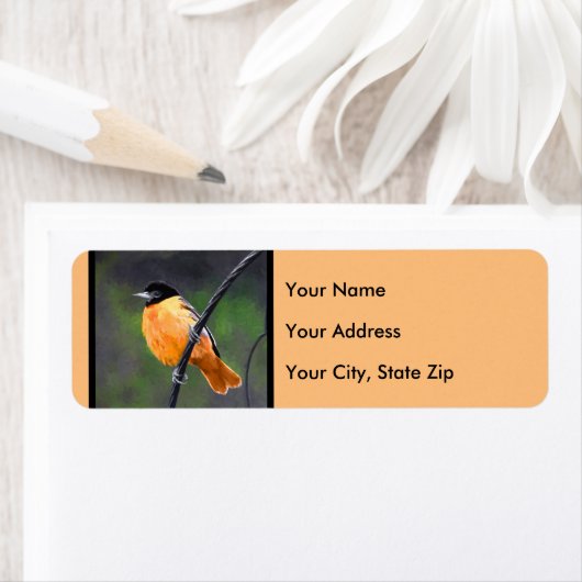 Oriolmalerei - Original Vogelkunst (Insitu)