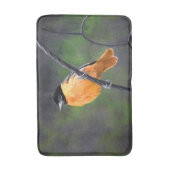 Oriolmalerei - Original Vogelkunst Badematte (Vorderseite Vertikal)