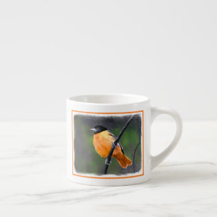 Oriolmalerei - Original Vogelkunst Espressotasse