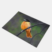 Oriolmalerei - Original Vogelkunst Fußmatte (Schrägansicht)