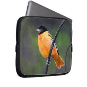 Oriolmalerei - Original Vogelkunst Laptopschutzhülle (Vorne Rechts)
