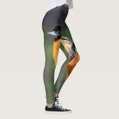 Oriolmalerei - Original Vogelkunst Leggings (Rechts)