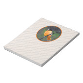 Oriolmalerei - Original Vogelkunst Notizblock (Rotiert)