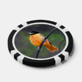 Oriolmalerei - Original Vogelkunst Pokerchips (Einzeln)
