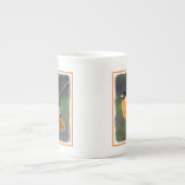 Oriolmalerei - Original Vogelkunst Porzellantasse (Vorderseite)