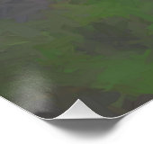 Oriolmalerei - Original Vogelkunst Poster (Ecke)