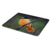 Oriolmalerei - Original Vogelkunst Schneidebrett (Ecke)