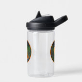 Oriolmalerei - Original Vogelkunst Trinkflasche (Links)