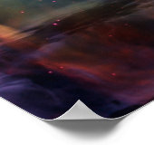 Orion Bathed in Blue Poster (Ecke)