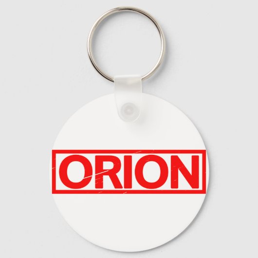 Orion Briefmarke Schlüsselanhänger (Vorderseite)