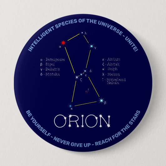 Orion Button (Vorderseite)