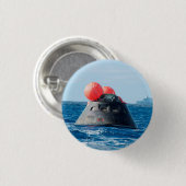 Orion Capsule Spacecraft Ocean Erholung Button (Vorne & Hinten)