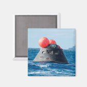 Orion Capsule Spacecraft Ocean Erholung Magnet (Vorderseite/Rückseite)