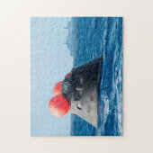 Orion Capsule Spacecraft Ocean Erholung Puzzle (Vertikal)