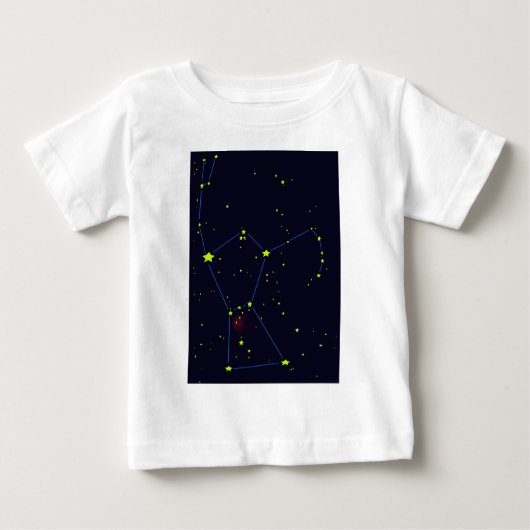 Orion Constellation Baby T-shirt (Vorderseite)