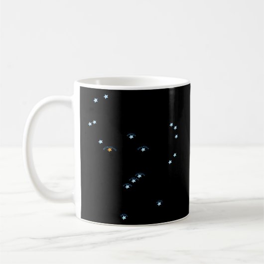 Orion Constellation Kaffeetasse (Links)