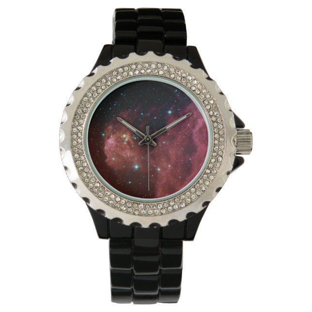 Orion Constellation Kristall Watch Armbanduhr (Vorderseite)