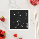 Orion Constellation Paper Napkins Serviette (Beispiel)