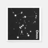 Orion Constellation Paper Napkins Serviette (Vorderseite)