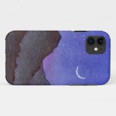 Orion & Crescent Moon Mountains Case-Mate iPhone Hülle (Rückseite (Horizontal))