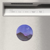 Orion & Crescent Moon Mountains Magnet (In Situ (Geschirrspüler))