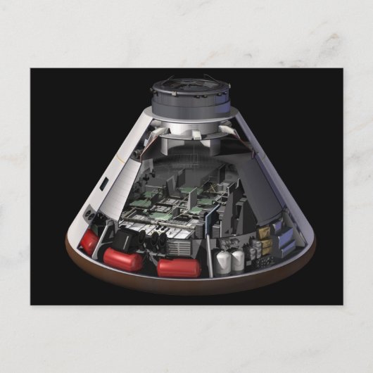 Orion Cutaway Postkarte (Vorderseite)