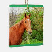 Orion, das hungrige Pferd Keramikornament (Rechts)