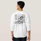 Orion Design Sterne und Weltraumastronauten Sweatshirt (Schwarz voll)