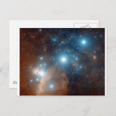 Orion-Gürtel Postkarte (Vorne/Hinten)