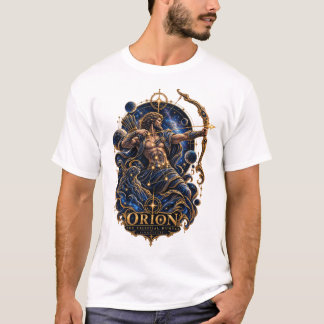 Orion Himmelsjäger Golden Konstellation Mytho T-Shirt
