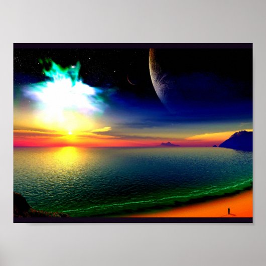 Orion im Himmel Poster (Vorne)