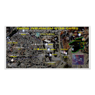 Orion Jerusalem Stargates Poster