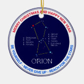 Orion Keramik Ornament (Vorne)