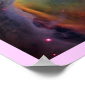 Orion-Nebel-Poster AB 14.95 Uhr Poster (Ecke)