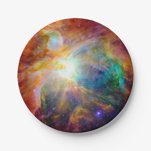 Orion-Nebel-Teller Pappteller (Vorderseite)