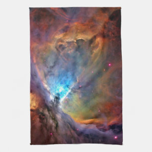 Orion-Nebel Weltraumgalaxie geringer Kontrast Küchentuch