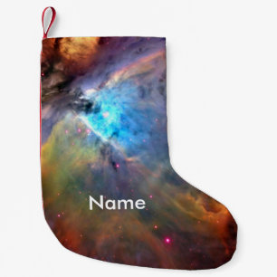 Orion-Nebel-Weltraumgalaxie Kleiner Weihnachtsstrumpf