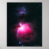 Orion Nebula 2 Poster (Vorne)