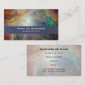 Orion Nebula Astronomie-Foto Visitenkarte (Vorne/Hinten)