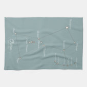 Orion Nebula Astronomisches Diagramm Geschirrtuch (Horizontal)