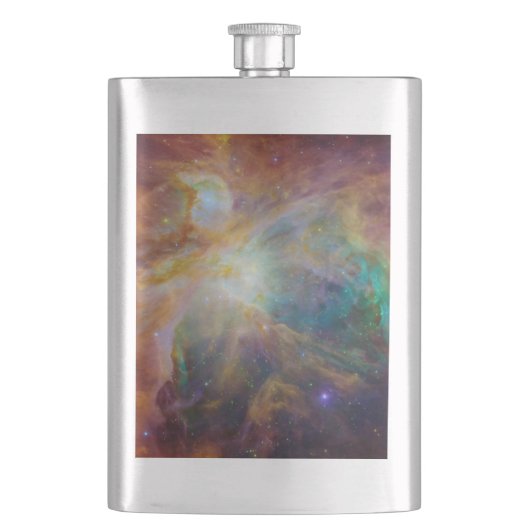Orion Nebula Composite Flachmann (Vorderseite)