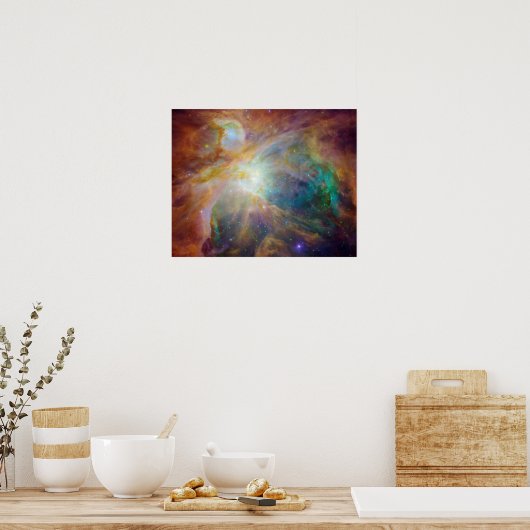 Orion Nebula Composite Poster (Küche)
