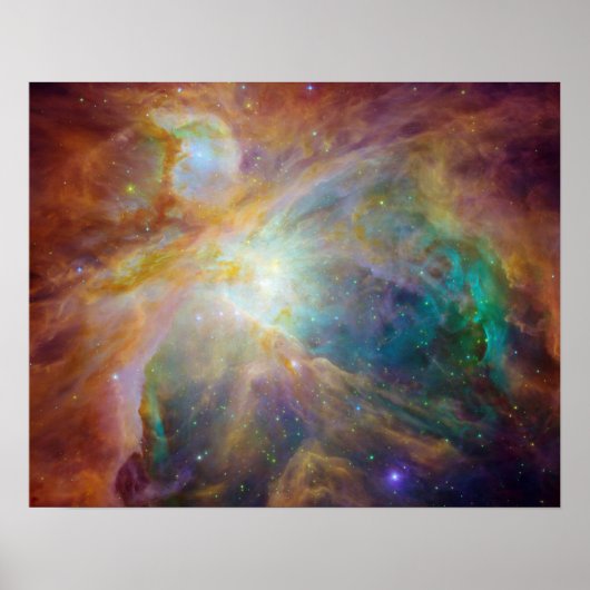 Orion Nebula Composite Poster (Vorne)