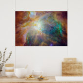 Orion Nebula Composite Poster (Küche)