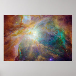 Orion Nebula Composite Poster