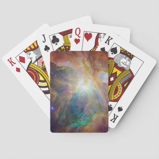 Orion Nebula Composite Spielkarten (Rückseite)